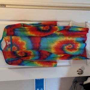 Tie Dye Breezy Cover Up
